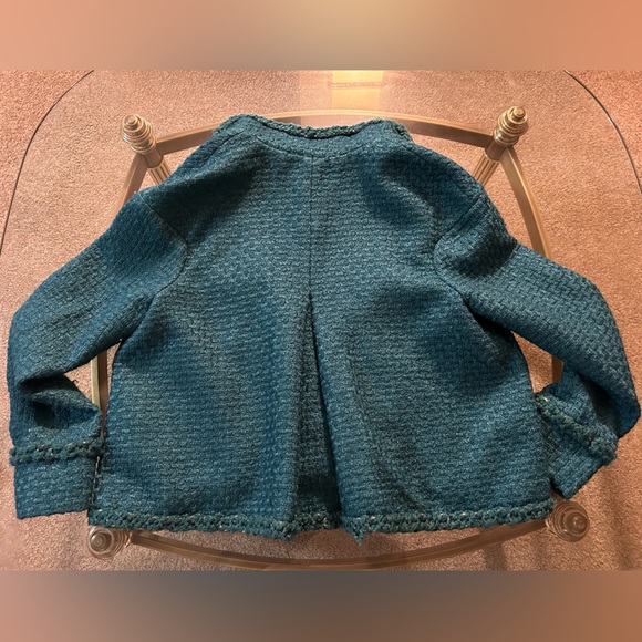 Chanel "Paris-Salzburg 2014/15 Métiers d'Art Collection Tweed Chain Trim Jacket - Picture 8 of 16